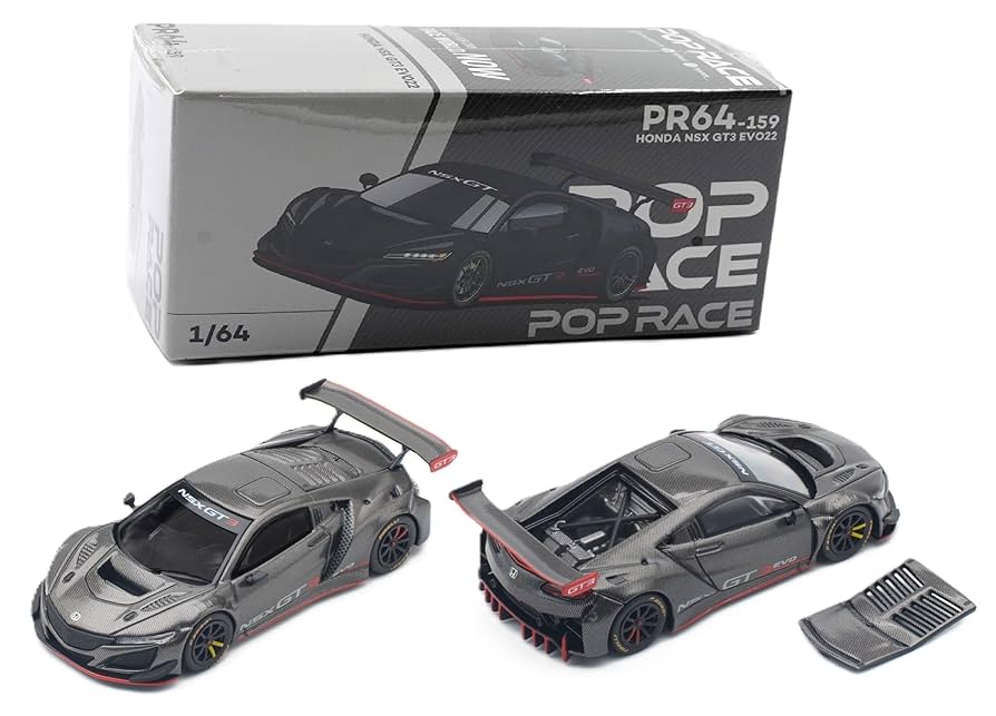 1/64 MINIGT HONDA NSX GT3 ホンダ MINIGT 1:64 Honda NSX GT3 EVO AlphaTauri Yuki Tsunoda 2023